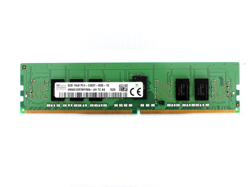 HMA81GR7MFR8N-UH | Hynix 8GB (1X8GB) 2400MHz PC4-19200 CL17 ECC Single Rank DDR4 SDRAM 288-Pin RDIMM Memory Module - NEW