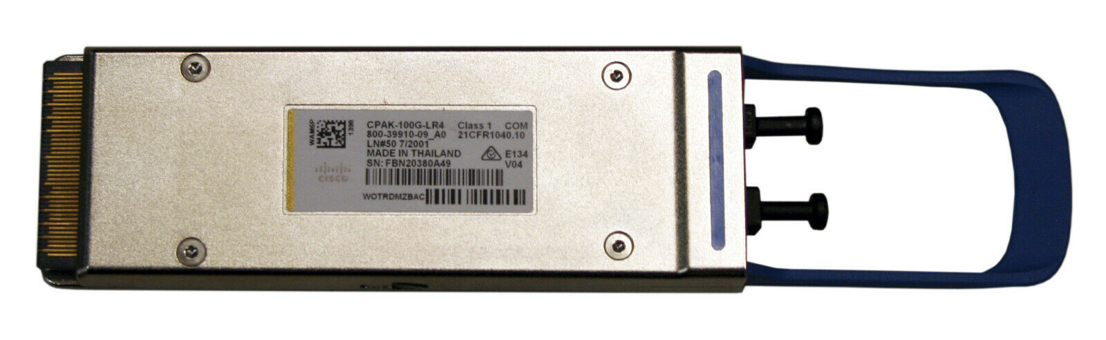 800-39910-09 | Cisco Transceiver Module -100 Gigabit Ethernet,10 Km Smf - NEW