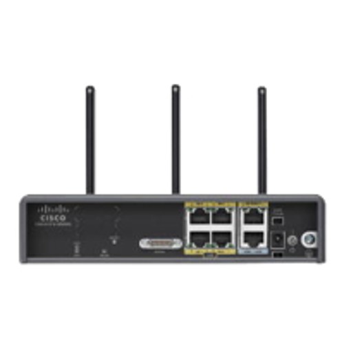 C819HWD-A-K9 | Cisco 819 Secure Hardened Router and Dual WiFi Radio - wireless router - 802.11a/b/g/n - desktop