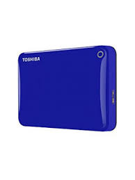 HDTC820EL3CA | Toshiba Canvio Connect II 2TB 5400RPM USB 3 8MB Cache 2.5 External Hard Drive (Blue)