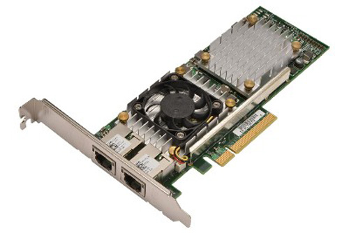 W1GCR | Dell Broadcom 57810S Dual-Port 10GBASE-T Converged Network Adapter