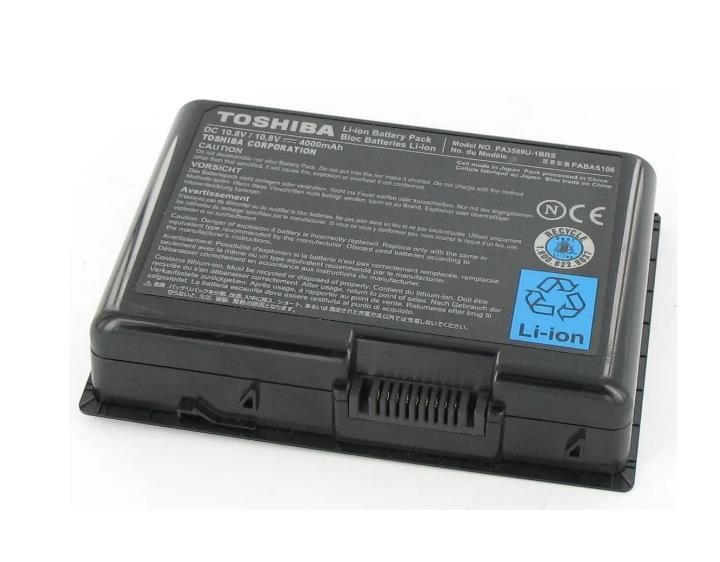 PA3589U-1BRS | Toshiba Lithium Ion 6-cell Notebook Battery Lithium Ion (Li-Ion) 10.8V DC