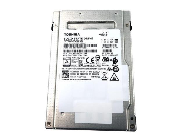 KPM5WVUG960G | Toshiba 960gb Self-encrypting Fips 140-2 Mix Use Tlc SAS 12gbps 512n 2.5inch Hot Plug Solid State Drive SSD - NEW