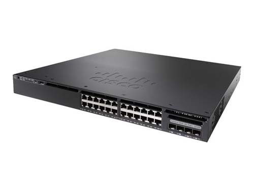 WS-C3650-24PS-E | Cisco Catalyst 3650-24ps-e Managed L3 Switch 24 Poe+ Ethernet Ports And 4 SFP Ports