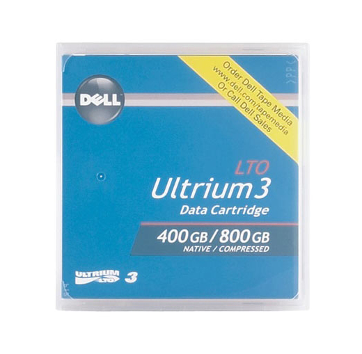 341-2647 | Dell 400GB/800GB Data Cartridge for LTO Ultrium 3 Tape Drives (10-Pack)