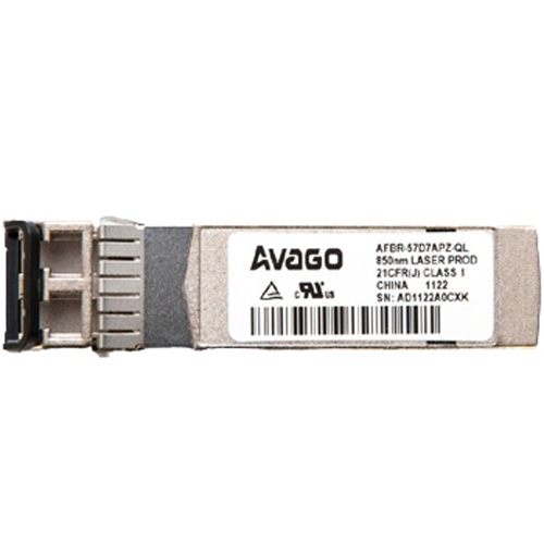 AFBR-57D7APZ-QL | Avago 8GB SFP 850NM Transceiver Module
