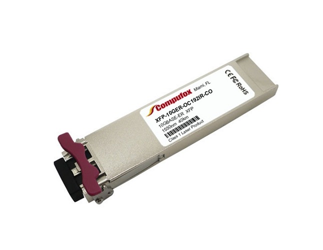 XFP-10GER-OC192IR+ | Cisco 10Gb/s OC-192/STM-64 IR-2 10GBase-ER Single-Mode Fiber 40km 1550nm Duplex LC Connector XFP Transceiver Module