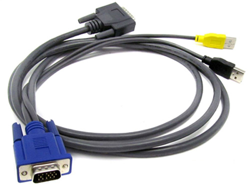 AF613A | HP 1X4 KVM Console 6FT USB Cable