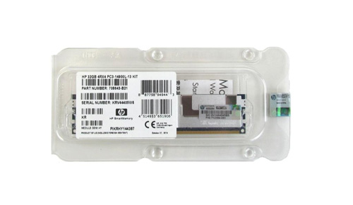 708643-B21 | HP 32GB (1X32GB) 1866MHz PC3-14900 CL13 ECC Quad Rank 1.50V DDR3 SDRAM 240-Pin Load-Reduced DIMM Memory for ProLiant Server G8