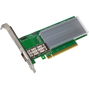E810CQDA1 | Intel 1-port 100gigabit Ethernet Adapter PCIe 4.0 X16 Optical Fiber - NEW