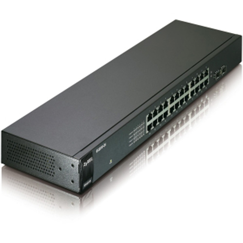 GS1100-24 | Zyxel Switch 24-Ports Rack-mountable - NEW