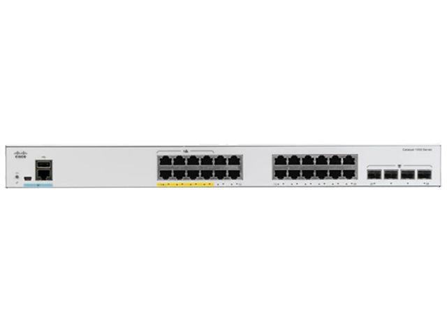 C1000-24FP-4G-L | Cisco C1000-24fp-4g-l Catalyst Ethernet Switch - 24 Ports Managed - NEW
