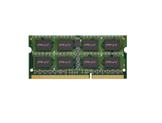 MN8192SD3-1333 | PNY 8GB PC3-10600 DDR3-1333MHz non-ECC Unbuffered CL9 204-Pin SoDimm 1.5V Dual Rank Memory Module