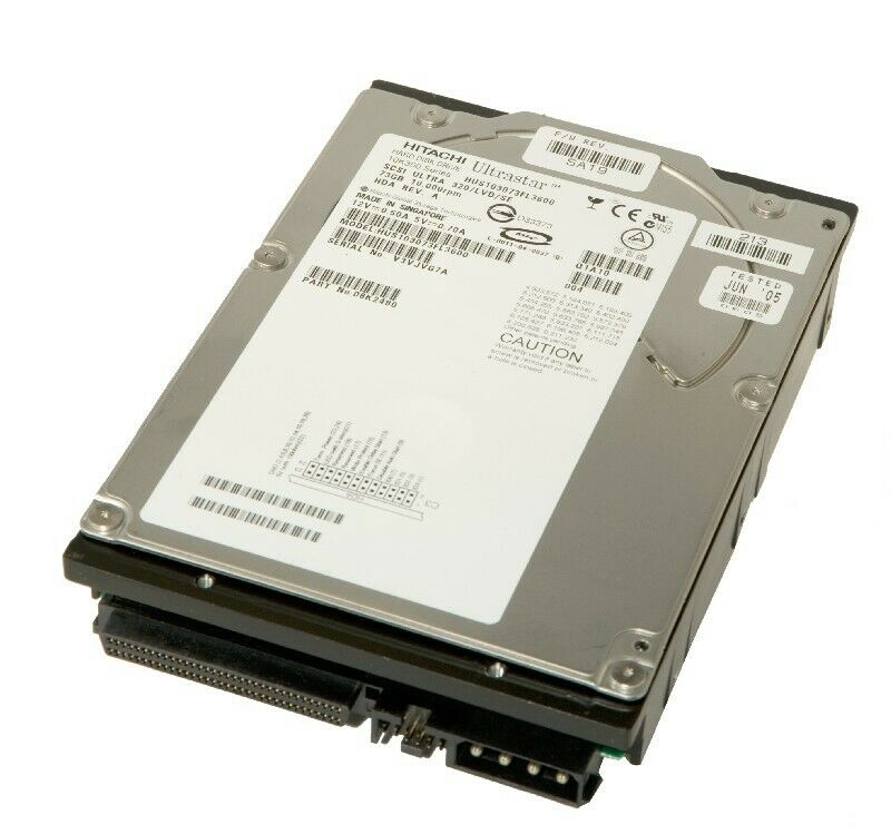 HUS151473VLF200 | Hitachi 73GB 15000RPM Fibre Channel 2 Gbps 3.5 16MB Cache Ultrastar Hard Drive