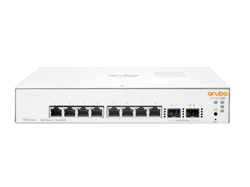 JL680A | HPE Aruba Instant On 1930 8g 2SFP Switch - Switch - 10 Ports - Managed - Rack-mountable - NEW