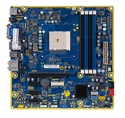 698308-501 | HP Jasmine AMD Desktop Motherboard FM2, MS-7778