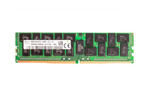 HMAA8GL7MMR4N-UH | Hynix 64GB (1X64GB) 2400MHz PC4-19200 CL17 ECC Quad Rank X4 DDR4 SDRAM 288-Pin LRDIMM Memory Module for Server