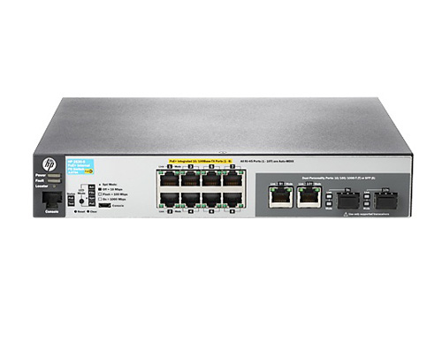 JL070-61001 | HP 2530-8-POE+ Internal Power Supply Switch 8-Ports Managed Desktop, Rack-mountable, Wall-Mountable