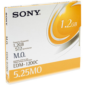 EDM1200 | Sony Magneto Optical Media - 1.2 GB - 5.25