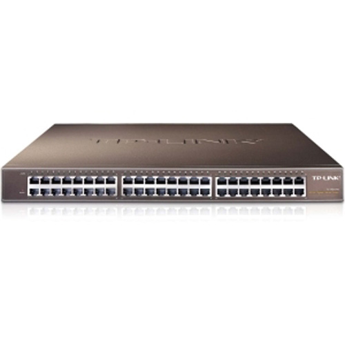 TL-SG1048 | TP-Link 48-Port 10/100/1000Mb/s Gigabit 19 Rack-mount Switch, 96Gb/s Switching CAPACITY 48-Ports 48 X RJ-45 10/100/1000BASE-T - NEW