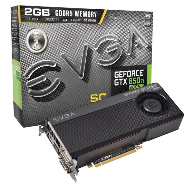 02G-P4-3658-KR | EVGA Nvidia GeForce GTX 650 Ti Boost 2GB GDDR5 192-Bit PCI Express 3.0 Video Graphics Card