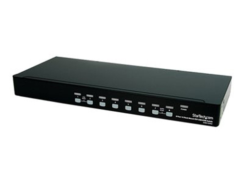 SV831DVIU | StarTech 8-Port DVI USB KVM Switch