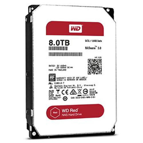 WD80EFZX | WD RED 8TB 5400RPM SATA 6Gb/s 128MB Cache 3.5 Internal NAS Hard Drive