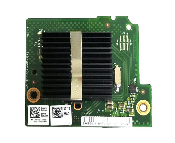 0V017G | Dell / Intel i350 Quad-Port 1G Gigabit Network Daughter Card for Blade Server