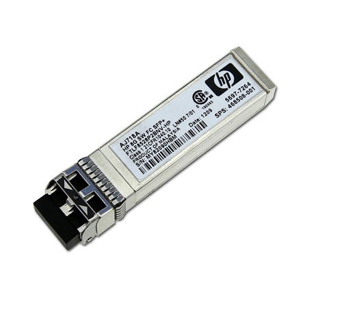 AJ718-63001 | HP StorageWorks 8Gb Short Wave Fibre Channel SFP+ Transceiver