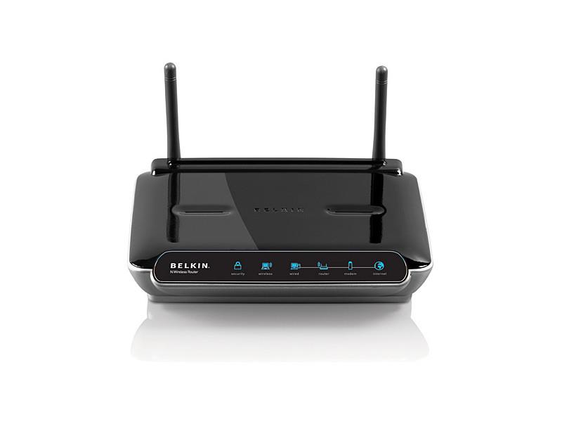 F5D8233-4 | Belkin 300Mbps 4-Port 10/100 802.11n Wireless N Router