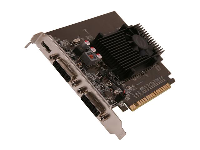 02G-P3-2617-KR | EVGA GeForce GT 610 2048MB DDR3, DVI, Mini-HDMI, Graphics Card