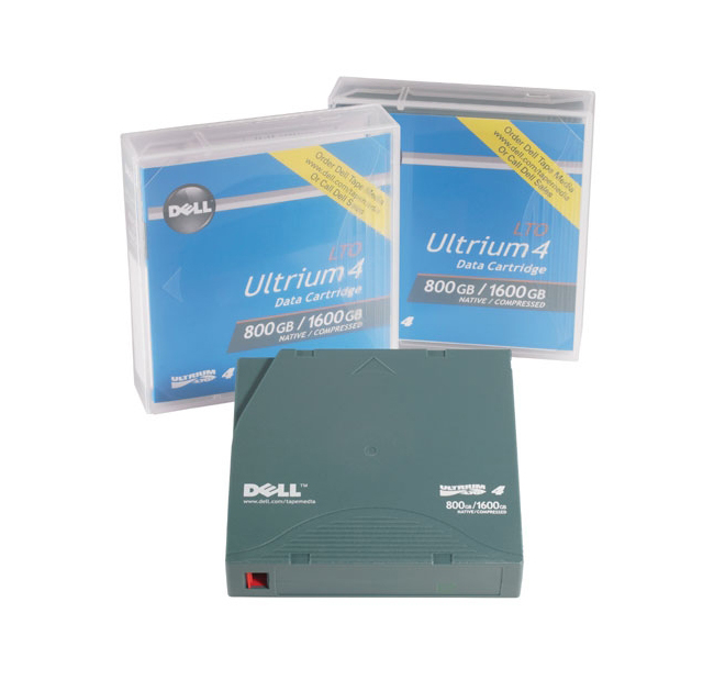 341-4642 | Dell 800GB/1600GB LTO Ultrium 4 Tape Media (10-Pack) for PowerVault LTO-4 120