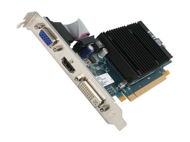 H545H1GDL | Hightech Information HIS ATI Radeon HD5450 Silence 1GB DDR3 VGA/ DVI/ DisplayPort Low Profile PCI-Express Video Card