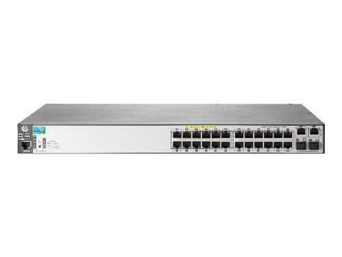 J9625A | HP 2620-24-POE+ Switch L4 Managed 24 X 10/100 (POE) + 2 X 10/100/1000 + 2 X SFP Desktop, Rack-mountable POE