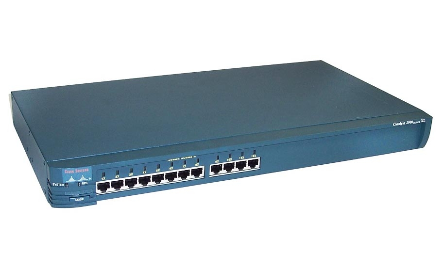 WS-C2912MF-XL | Cisco Catalyst 2900 12-Ports 10BaseT/100BaseTX to FX LAN Managed Rack-Mountable Ethernet Switch