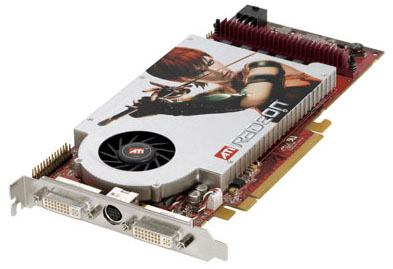 X1800GTO | ATI Radeon X1800 GTO 256MB DDR3 256-Bit PCI Express x16 Dual DVI/ VGA/ S-Video/ HDTV-out Video Graphics Card