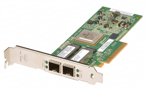 8MM6K | Dell QLE8152 10GB Dual Port PCI-E Fibre Channel CNA Host Bus Adapter