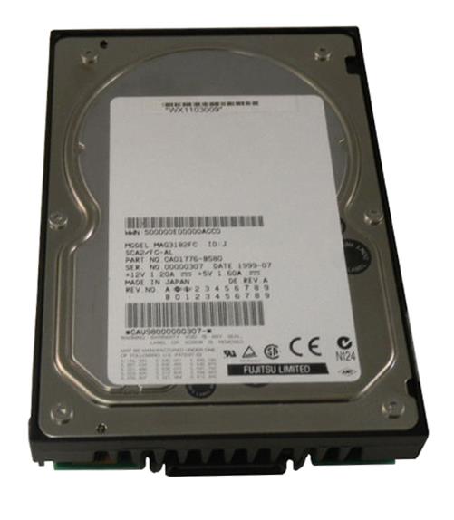 MAG3182FC | Toshiba 18.2 GB 3.5 Internal Hard Drive - Fibre Channel - 10025 rpm - 2 MB Buffer - Hot Swappable