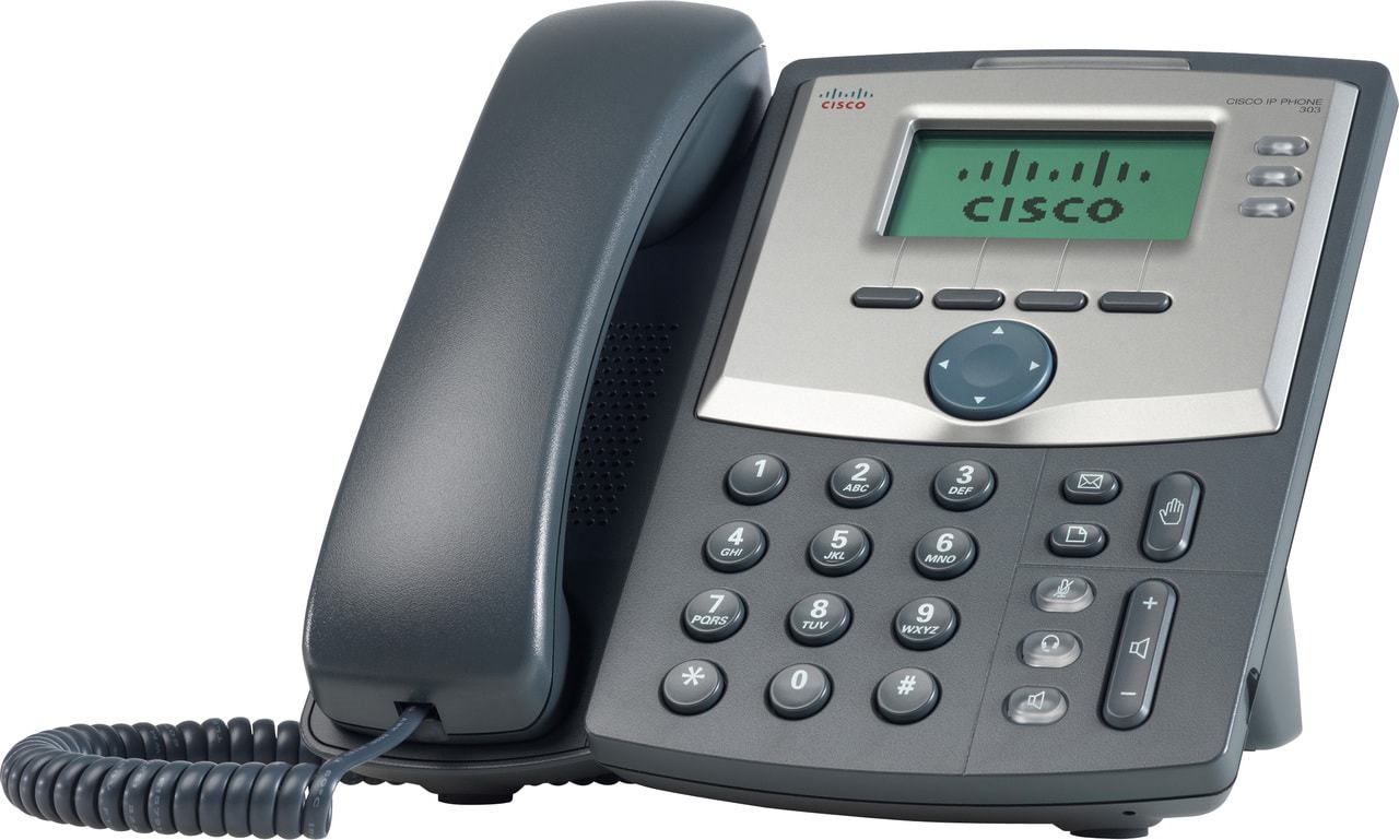 SPA303-G2-RF | Cisco REMAN 3 LINE IP PHONE W/ DISP and PC PT