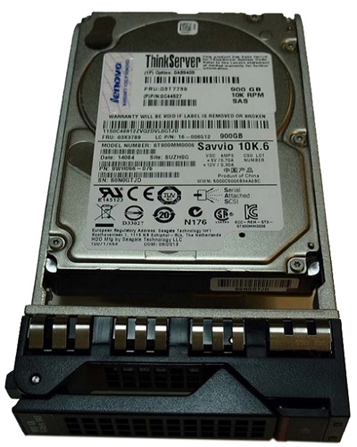 03T7739 | Lenovo 900GB 10000RPM SAS 6Gb/s 2.5 Hot-pluggable Hard Drive