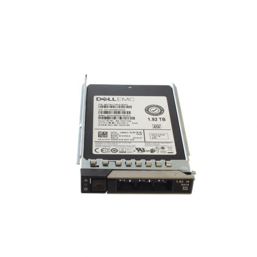 71K37 | Dell EMC 1.92TB SATA 6Gb/s 2.5 SFF Mixed-use TLC Hot-pluggable SM883 Series Enterprise SSD SSD for 14 Gen. PowerEdge Server