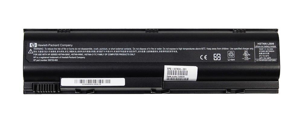 391883-001 | HP Lithium Ion Notebook Battery Lithium Ion (Li-Ion) 4400mAh 10.8V DC