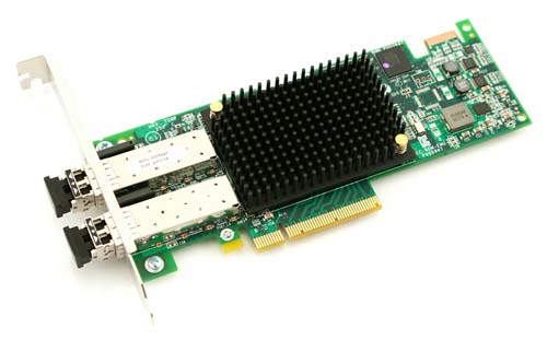 406-BBIP | Dell Emulex LPe16002B Dual Port 16Gb Fibre Channel Host Bus Adapter