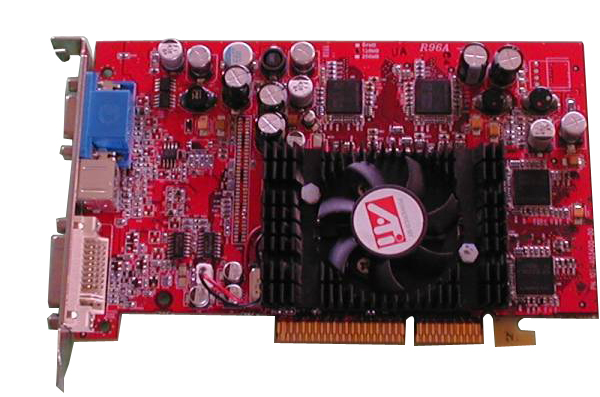 R96A-C3T | ATI Radeon 9600XT 128MB DVI S-video VGA Video Graphics Card