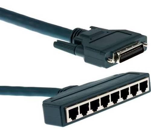 CAB-DFC-OCTAL-3MF | Cisco 3M AS5350/5400 8 PRI DFC Cable - NEW