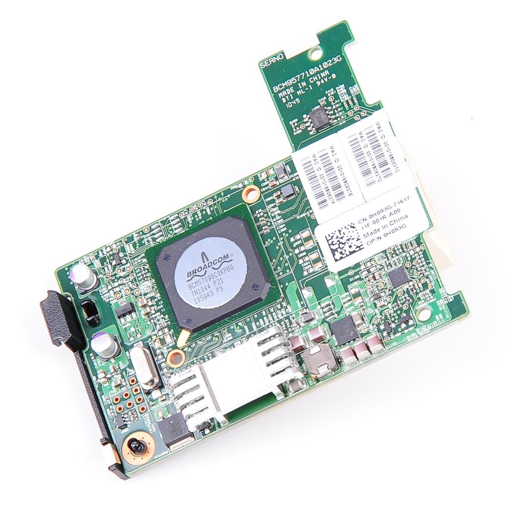 0H093G | Dell Dual Port 1-Gigabit PCI-E Ethernet Network Interface Card