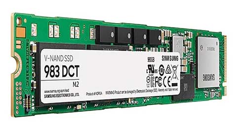 MZ-1LB9600 | Samsung 983 Dct Series 960GB M.2 Pcie Express 3.0 X4 (nvme) Enterprise Internal Solid State Drive (SSD)