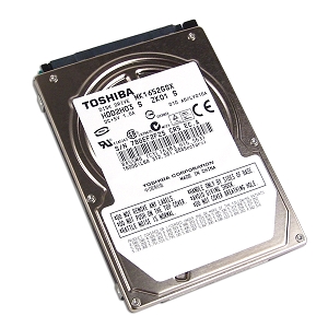 MK1652GSX | Toshiba 160GB 5400RPM 8MB Cache SATA 3Gb/s 2.5 Mobile Hard Drive