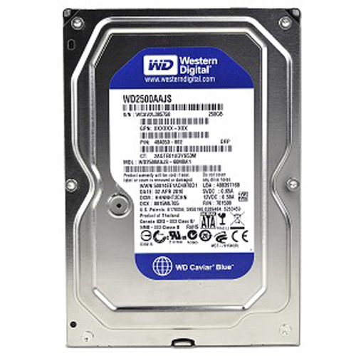 WD2500AAJS | WD Caviar Blue 250GB 7200RPM SATA 3Gb/s 8MB Cache 3.5 Hard Drive