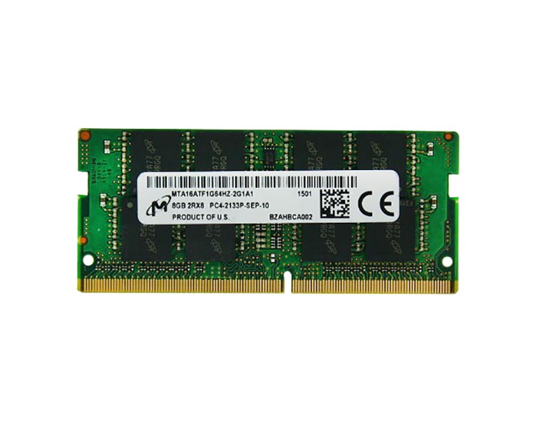 835739-800 | HP 8GB DDR4-2133MHz PC4-17000 ECC Unbuffered CL15 260-Pin SoDimm 1.2V Dual Rank Memory Module